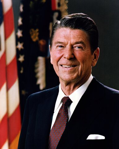 1980 - Ronald Reagan elected 40th President