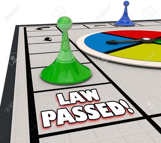 Federal government passes a law