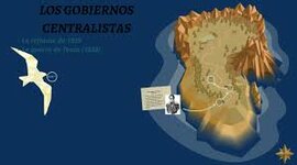 Timeline: Gobiernos Centralistas(Presidentes)