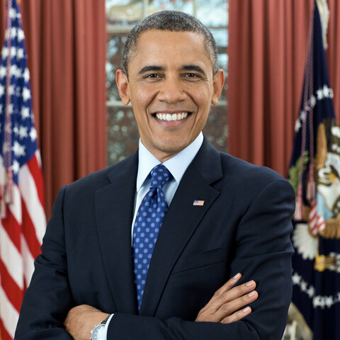 Barack Obama becomes the 44th American president