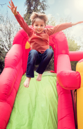 Child gains 5-7 lbs per year