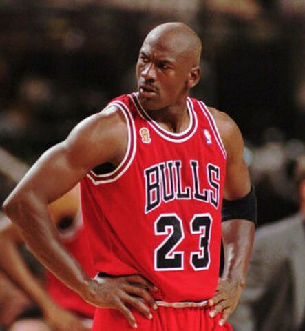 Michael Jordan left the NBA.