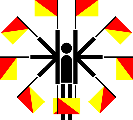 Semáforo de bandera marítima