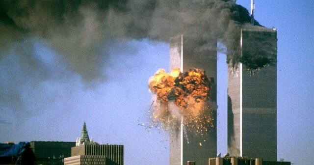 The attack on the Twin Towers.