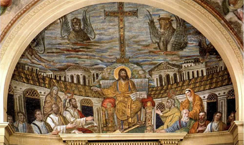 Il mosaico absidale di Santa Pudenziana