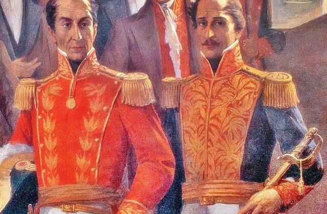 Simón Bolívar - Francisco de Paula Santander