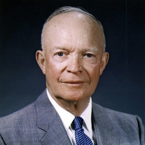 Dwight D. Eisenhower becomes the 34th American president