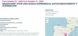 Erasmus Days: ERASMUSFP_VIVIR UNA NUEVA EXPERIENCIA: AUTOCONOCIMIENTO Y SUPERACIÓN