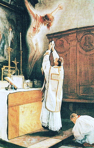 La Misa, sacrificio de propiciación, cuya virtud salvífica deriva de la cruz de Cristo