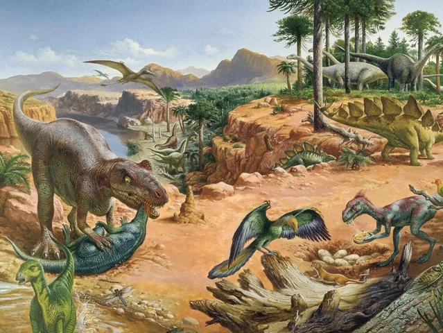 Jurasic 199Ma ago - 145Ma ago / (https://scienceviews.com/dinosaurs/jurassic.html)