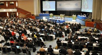 Conferencia Mundial sobre el Clima en Ginebra.