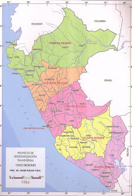 Se propone la regionalización transversal