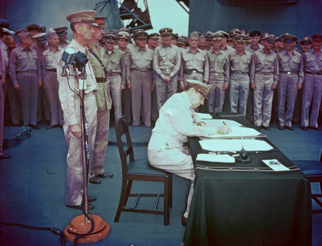 Victory over Japan