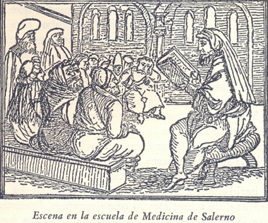 La escuela de Salerno