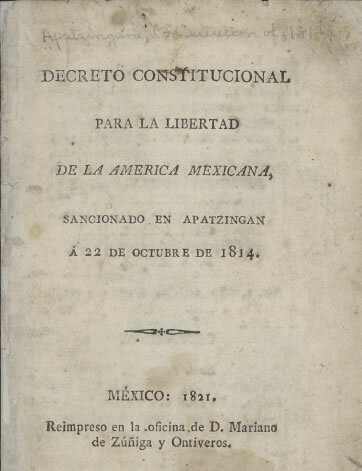 Constitución de Apatzingan