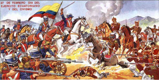 LA GUERRA GRANCOLOMBO-PERUANA (1828-1829)