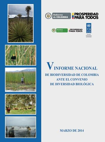 V INFORME NACIONAL MARZO DE 2014