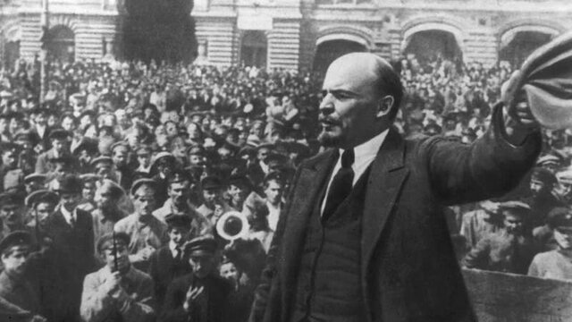 Vladimir Lenin Seizes power in Russia