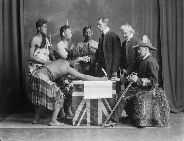 The Treaty of Waitangi and chiefs