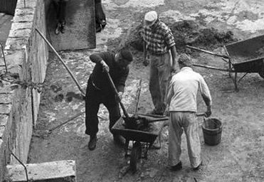 Construcción Muro de Berlin