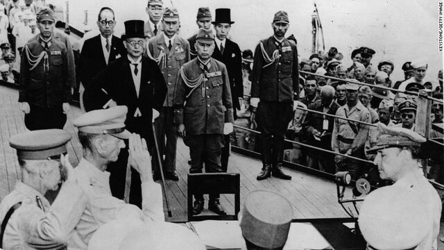 Japan's unconditional surrender