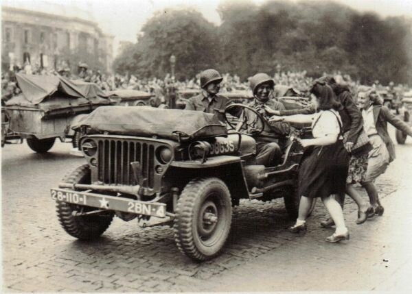 American % French troops liberated Paris