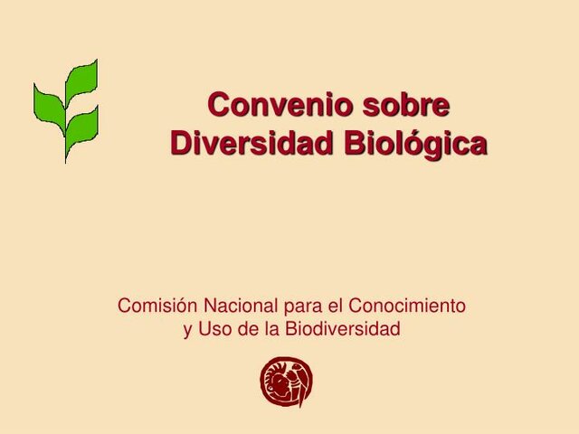 Convenio sobre Diversidad Biológica