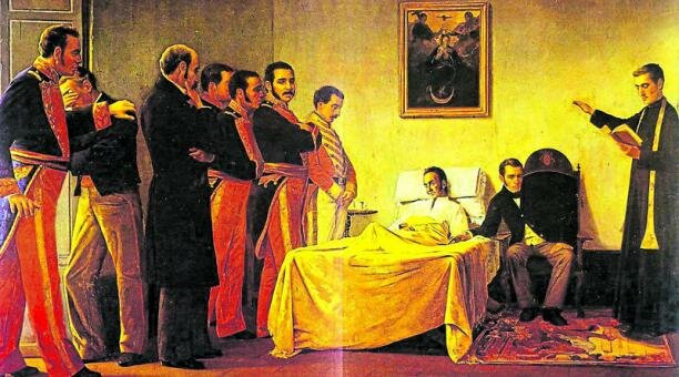 MUERTE DE SIMÓN BOLÍVAR