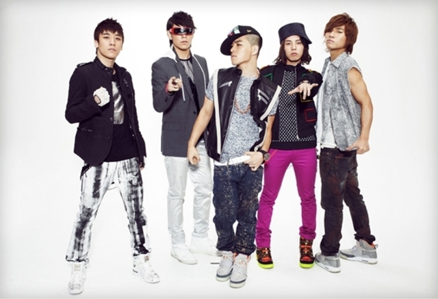 Big bang a korean Band group