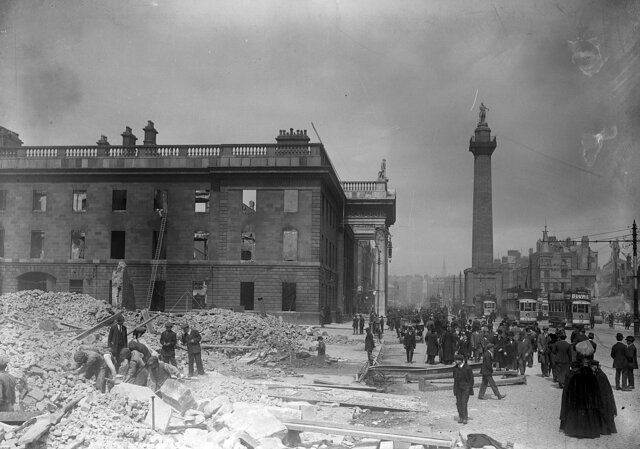 Easter uprising in Dublin