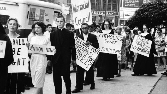 Catholic civil right marches