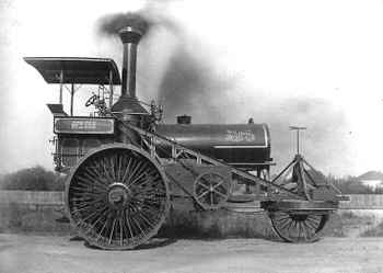 Steam tractor
