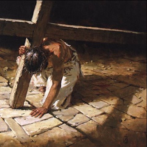Jesus’ death, when he completes his work to save us: “It is finished!”