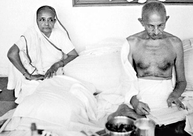 He married Kasturba Gandhi
