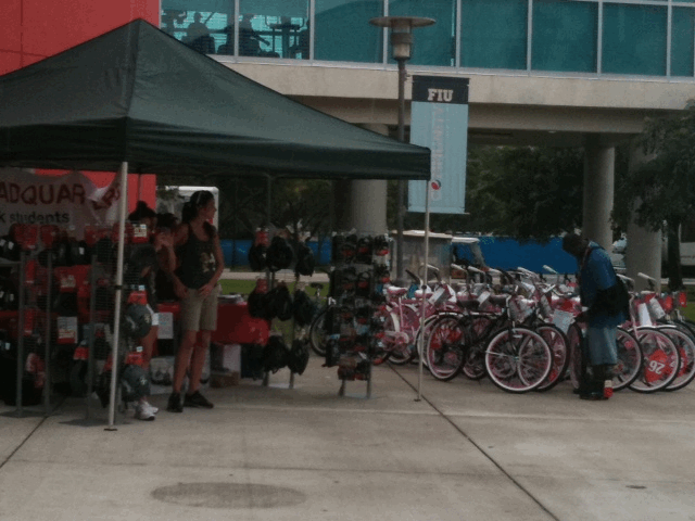 'FIU Bikes' Back to School Event
