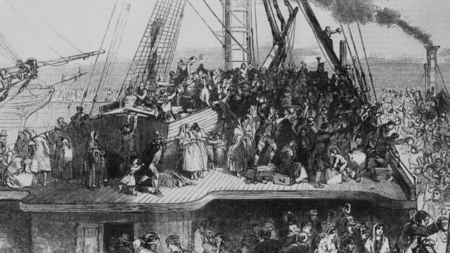 Comienza la hambruna