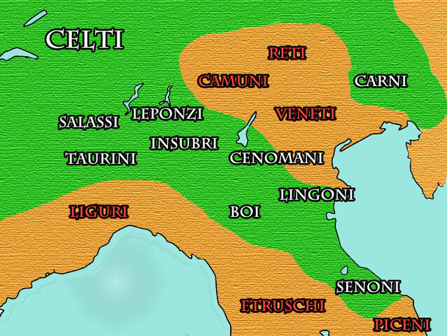 Celti senoni fondano la città Sena Gallica