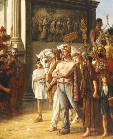 Claudius Captures Caratacus