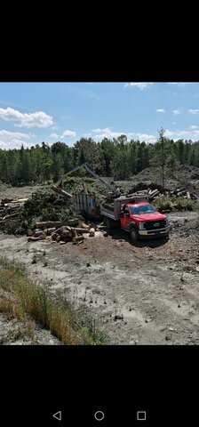 le truck de travaille