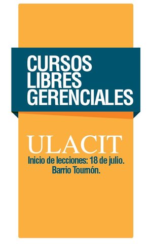 Cursos libres gerenciales