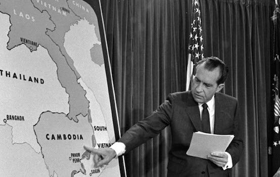 Nixon Ordered Troops to Cambodia