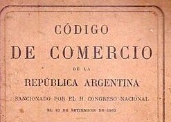 Sanción del Código de Comercio