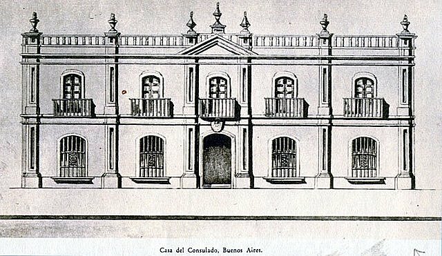 Creación del Consulado de Buenos Aires.