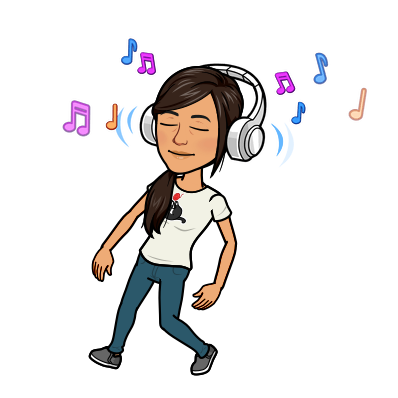 On Sunday, I listened to music on my MP3 PLAYER