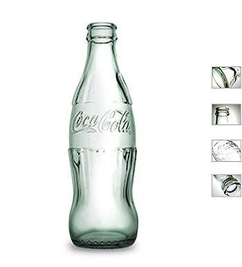 Primera botella con la misma idea que la actual