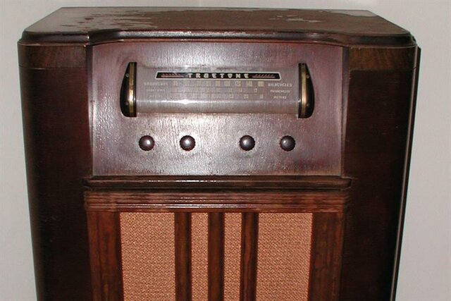 First Commercial Radio Station Broadcast