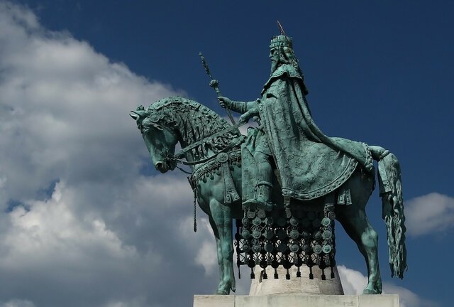 I. István koronázása