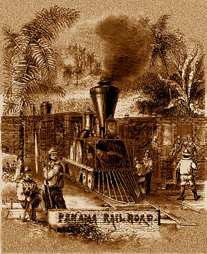 1847. SE FIRMA EL ACUERDO PARA LA CONSTRUCCIÓN DEL FERROCARRIL DE PANAMÁ.