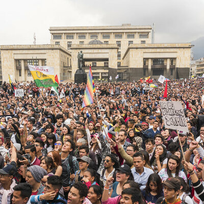 Timeline: PROTESTAS EN COLOMBIA