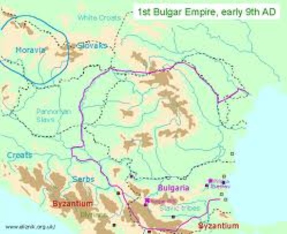 establishment of the bulgarian empire